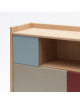 Chiffonnier Bric 90 Drugeot Manufacture chêne massif - 14 coloris