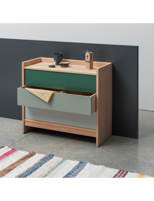 Commode Bric Drugeot Manufacture chêne massif - 14 coloris