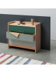 Commode Bric Drugeot Manufacture chêne massif - 14 coloris
