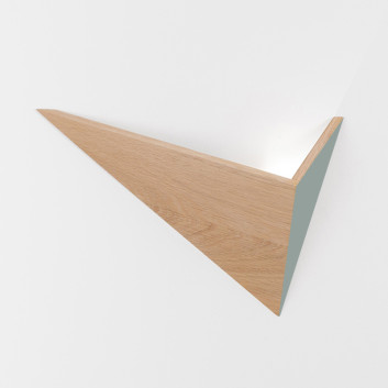 Lampe applique Flèche Drugeot Manufacture chêne massif - 14 coloris