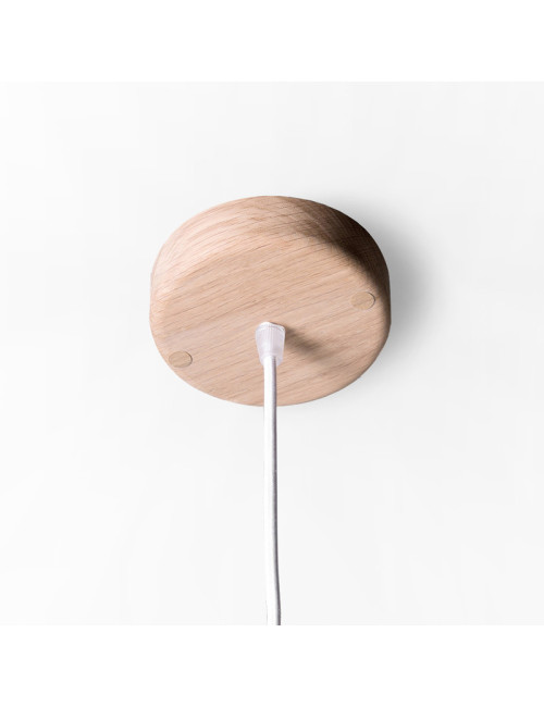 Lampe suspension Nébuleuse Drugeot Manufacture chêne massif - 14 coloris