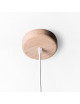 Lampe suspension Nébuleuse Drugeot Manufacture chêne massif - 14 coloris