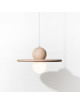 Lampe suspension Nébuleuse Drugeot Manufacture chêne massif - 14 coloris