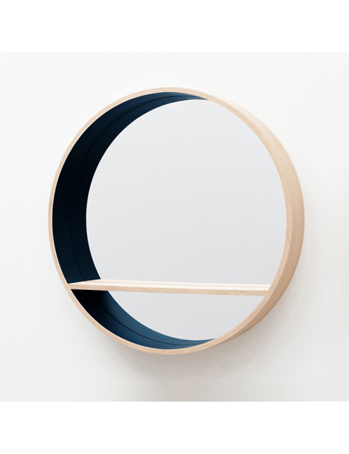 Miroir-console Drugeot Manufacture chêne massif - 14 coloris