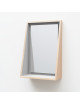Miroir Float tablette Drugeot Manufacture chêne massif - 14 coloris