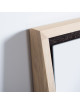Miroir Float tablette Drugeot Manufacture chêne massif - 14 coloris
