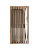 Coffret 6 couteaux inox Thiers Roger Orfèvre - 2 finitions