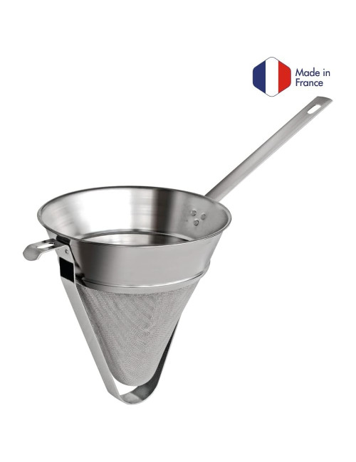 Chinois étamine GOBEL en fer blanc 20cm