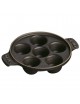 Poêlon Escargots 14cm Noir mat