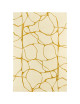 Tapis Ambre Naturel Toulemonde Bochart - 3 dimensions