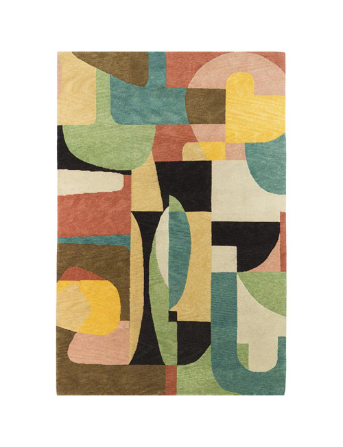 Tapis Jazzy Multi Toulemonde Bochart - 2 dimensions