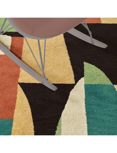 Tapis Jazzy Multi Toulemonde Bochart - 2 dimensions