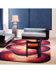 Tapis Flowerpower Fuschia Toulemonde Bochart - 2 dimensions