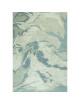 Tapis Paper beige ou céladon Toulemonde Bochart - 3 dimensions