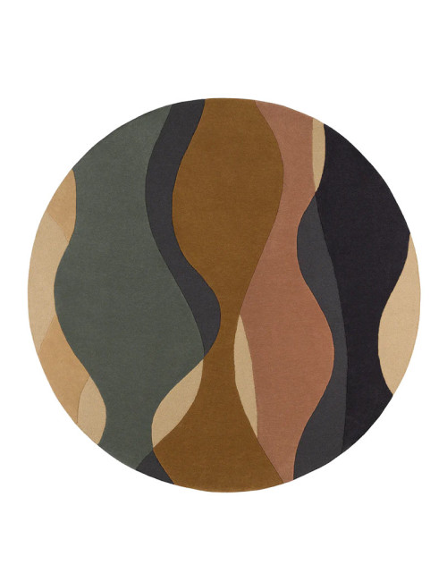Tapis rond Océane Toulemonde Bochart - 2 dimensions
