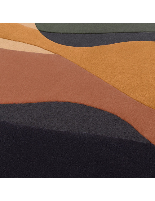 Tapis rond Océane Toulemonde Bochart - 2 dimensions