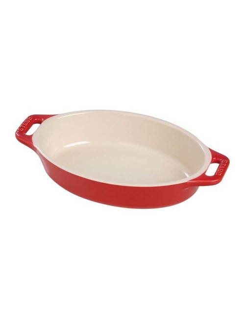 Plat à four céramique ovale Staub - 4 tailles et 3 coloris
