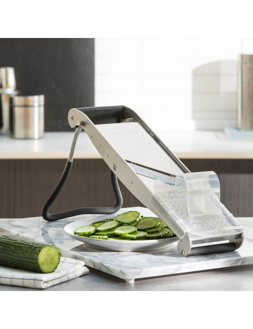 Mandoline professionnelle Compact-PRO en inox Louis Tellier