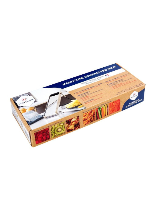 Mandoline professionnelle Compact-PRO en inox Louis Tellier