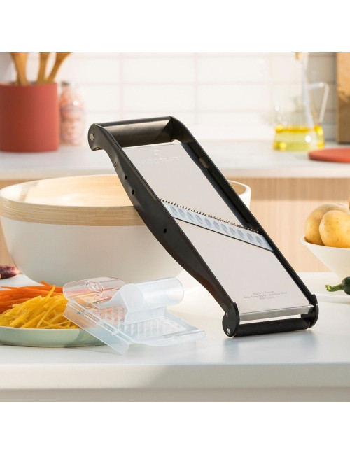 Mandoline inox Louis Tellier Compact-PRO Basalte