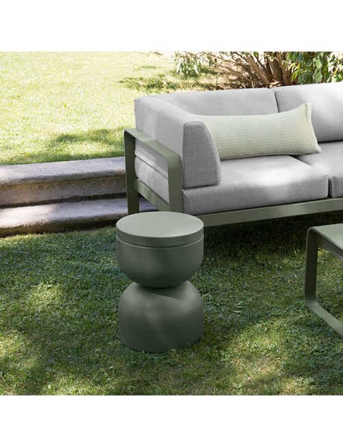 Tabouret Piapolo Fermob en tôle d'aluminium - 22 coloris
