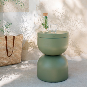 Tabouret Piapolo Fermob en tôle d'aluminium - 22 coloris