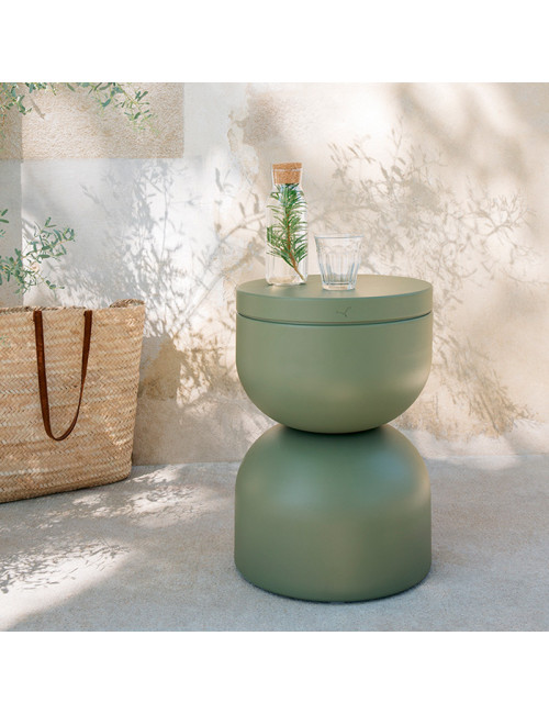 Tabouret Piapolo Fermob en tôle d'aluminium - 22 coloris