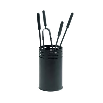 Serviteur de cheminée 4 outils Reignoux - 3 coloris