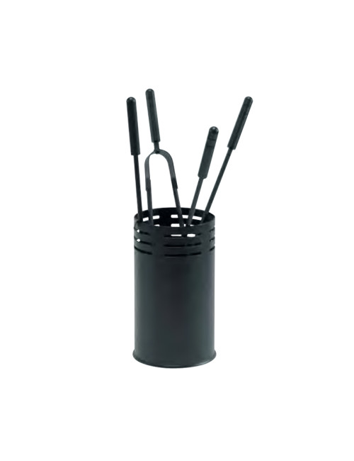 Serviteur de cheminée 4 outils Reignoux - 3 coloris