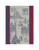 2 Torchons J'aime Paris tricolore Garnier Thiebaut