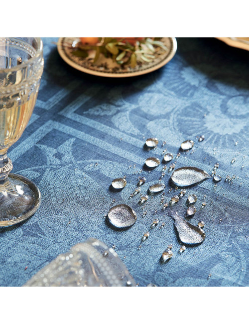 Chemin de table Harmonie Bleu Garnier Thiebaut