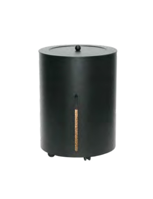 Réserve à pellets noire Reignoux H.50cm