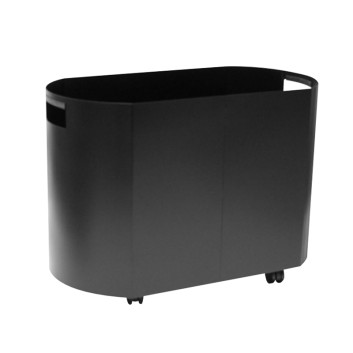 Porte buches oblong réserve à bois Reignoux en acier
