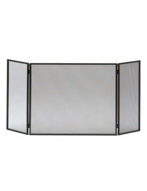 Pare feu Reignoux collection Contemporaine noir- 4 tailles