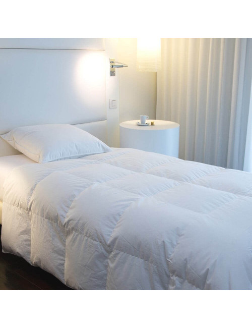 Couette légère été en duvet de canard blanc - Grammage 160g/m2 - 6 tailles