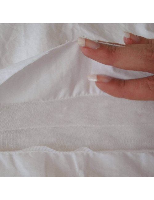 Couette légère été en duvet de canard blanc - Grammage 160g/m2 - 6 tailles