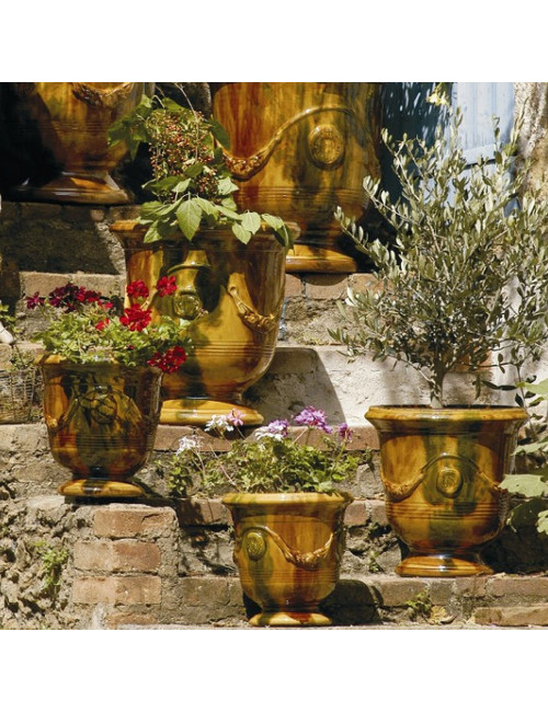 Vase Anduze Tradition flammé Terre Figuière - 4 tailles