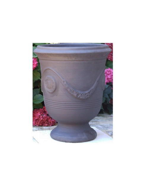 Vase Anduze Anthracite Terre Figuière - 4 tailles