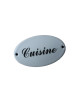 Plaque émaillée Cuisine Email Replica 5.5x9cm