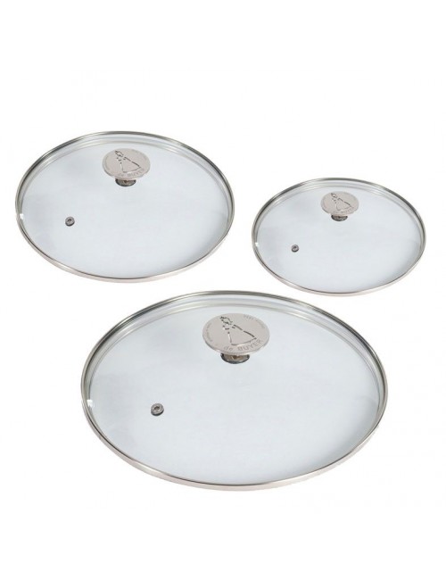 Set de 3 couvercles en verre Milady De Buyer