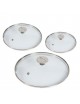 Set de 3 couvercles en verre Milady De Buyer