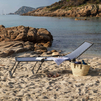 Bain de soleil Lafuma Mobilier Siesta Batyline - 3 coloris