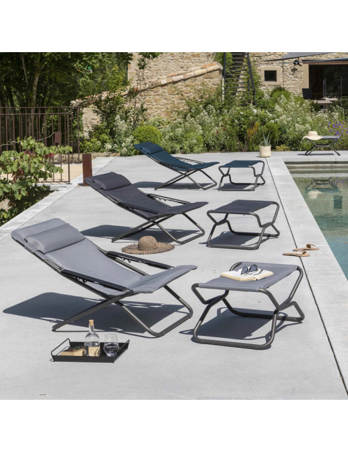 Repose jambes Next Lafuma Mobilier Becomfort  - 5 coloris
