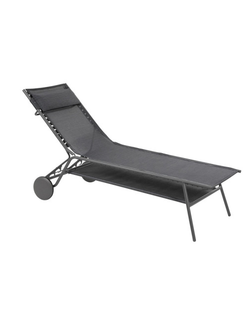 Bain de soleil Lafuma Mobilier Miami II haut - 4 coloris