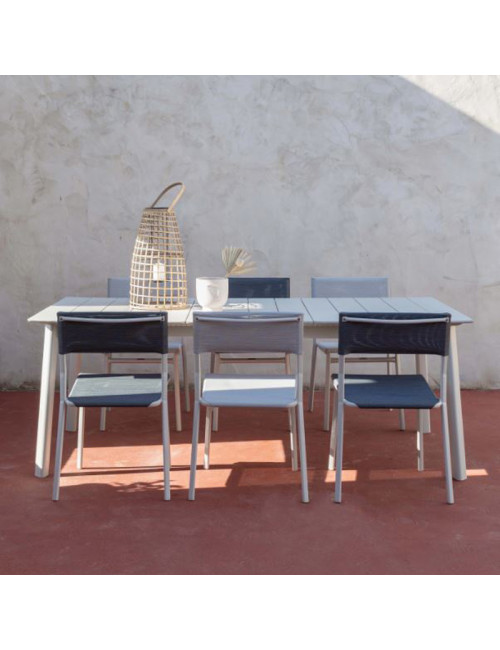 Chaise repas Lafuma Mobilier ORON Batyline - 3 coloris