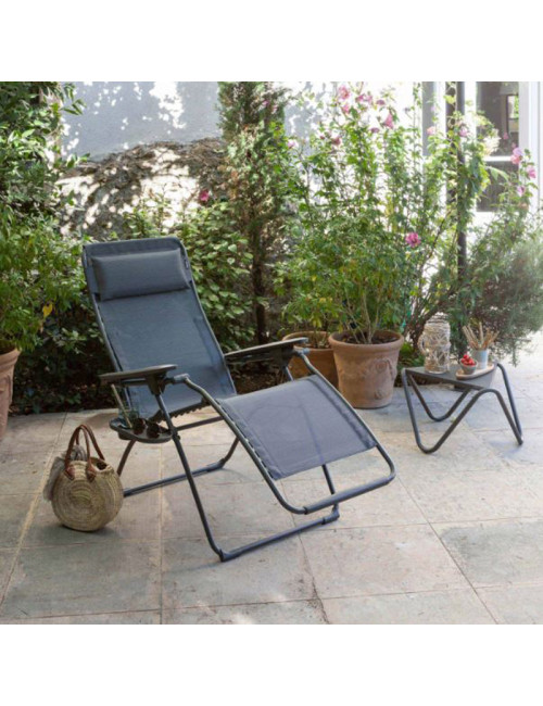 Fauteuil relax Lafuma Mobilier Futura Rives - 3 coloris 2 tailles XL
