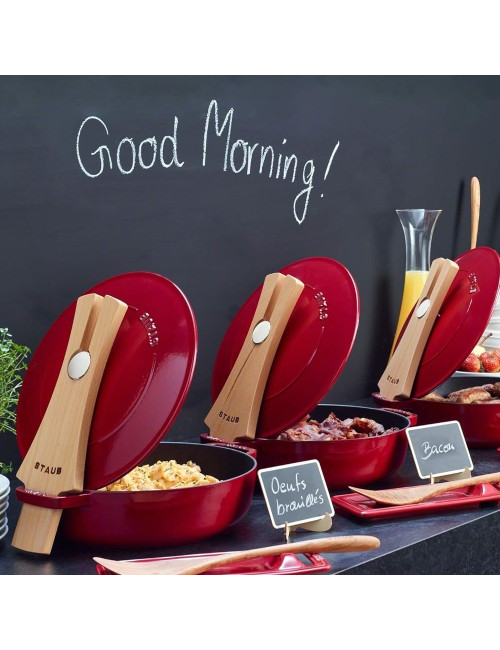 Repose couvercle en bois STAUB