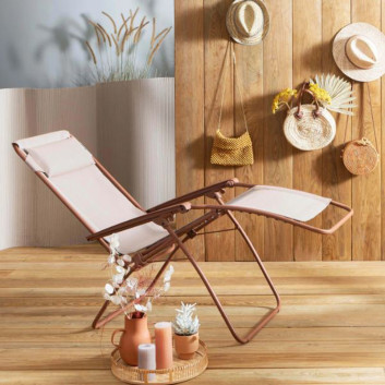 Fauteuil relax Lafuma Mobilier R CLIP Natura pistil - 11 coloris