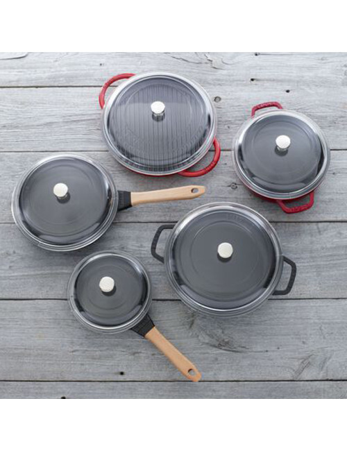 Couvercle bombé en verre Staub - 5 tailles