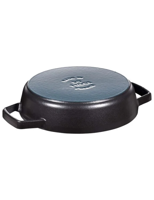 Poêle Staub en fonte 2 poignées - 2 coloris 3 tailles